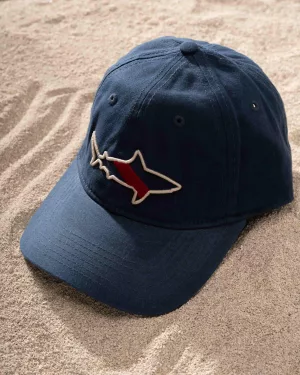 GORRA CLÁSICA DE ALGODÓN TIBURON AZUL MARINO