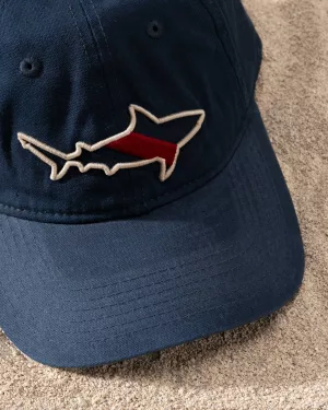 GORRA CLÁSICA DE ALGODÓN TIBURON AZUL MARINO
