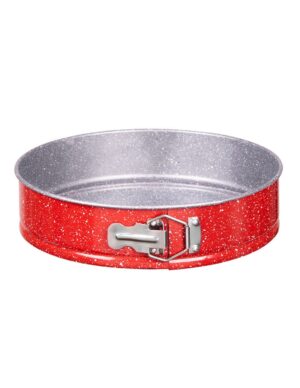 Kalup Voltz V51223RB26 za torte crveni Ø26x6,8 cm