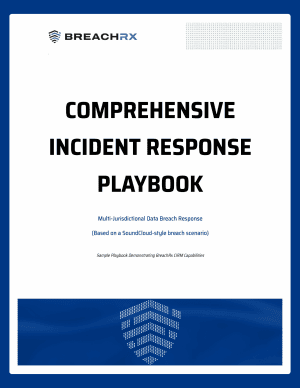 BreachRx Sample Multi-Jurisdiction Data Breach Playbook