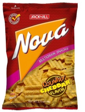 Nova Country Cheddar multigrain snack (78 g)