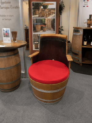 fauteuil tonneau