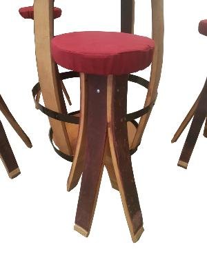 Ensemble Repas Barrique + 4 Tabourets – Image 2