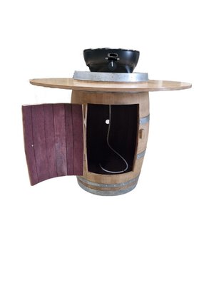 Table Haute Tonneau + Barbecue à Gaz – Image 2