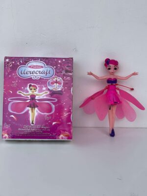 Barbie doll flying
