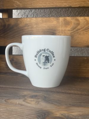 Bulldog Coffee edle Kaffeetasse aus Porzellan