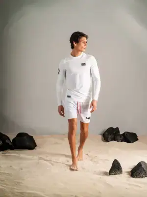 Bañador Mapa Náutico Galápagos Blanco