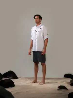 Camisa Técnica Manga Larga Mapa Naútico Blanco_1