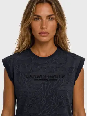 Camiseta Resort Arecife Azul Cadena_3N