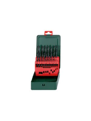 Set spiralnih burgija hss 19 kom