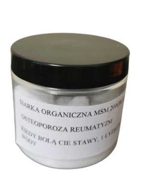 Siarka Organiczna MSM 200gr