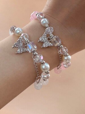12 Bracelets perles