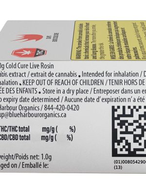 Exotic Cold Cure Rosin 1g – SLAPS Concentrates | Montrose Cannabis