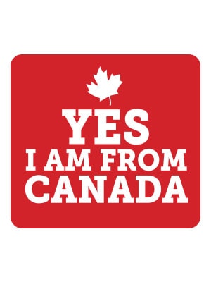 YES I AM FROM CANADA - Mailing Labels - Image 3