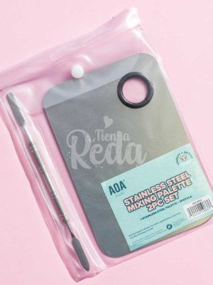 Paleta Con Espatula Mezcladora Aoa Studio - Acero Inoxidable