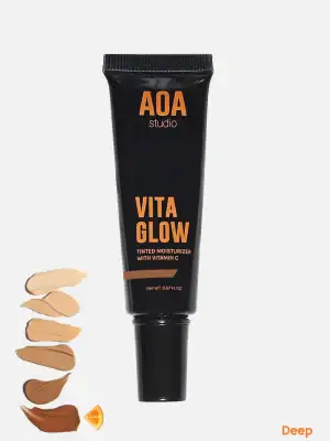 Tinta En Crema Hidratante Con Color Vita Glow Aoa Studio - Deep