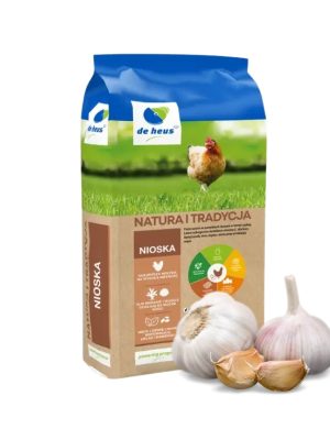 Grūdų mišinys vištoms dedeklėms su Česnaku (25kg)
