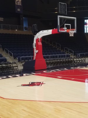 Basketball Pro Goal Backboard Rental with Shot Clock rental for events in Los Angeles, Orange County, and nationwide