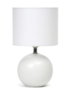 Lampa stona PTL20217W E27 25W bela 1.5m kabl