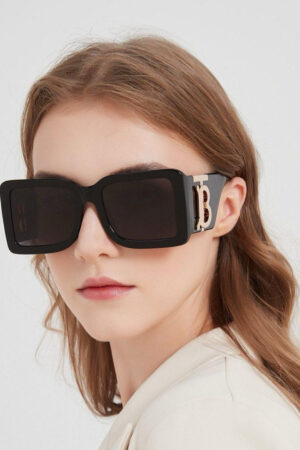 Burberry Vintage Check Monogram Square Sunglasses BE4335