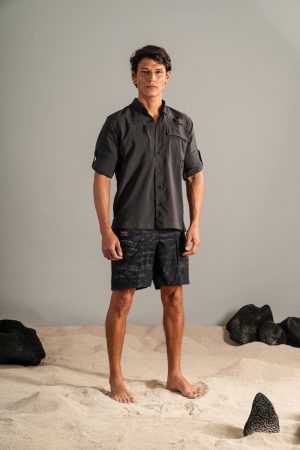 CAMISA TÉCNICA MANGA LARGA GRIS