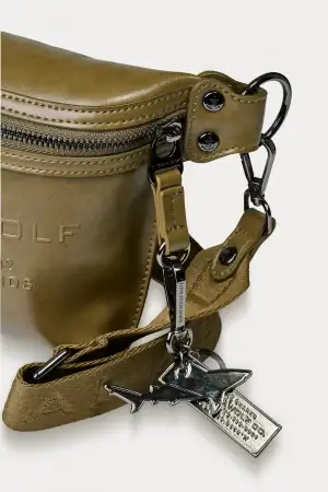 Cartera Crossbody bag canguro Darwin And Wolf verde