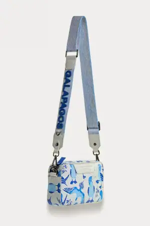 Crossbody Darwin And Wolf bag blue-footed booby 2