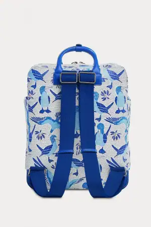 Mochila de cuero vegano Piqueros patas azules Danwin and Wolf