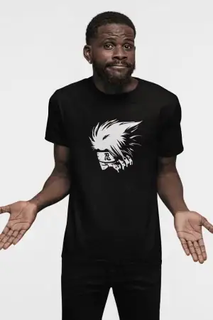 Naruto White Shadow – Men’s Anime Printed T-Shirt