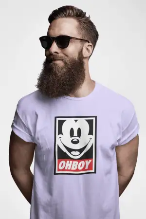 Mickey Oh Boy – Men’s Printed T-Shirt