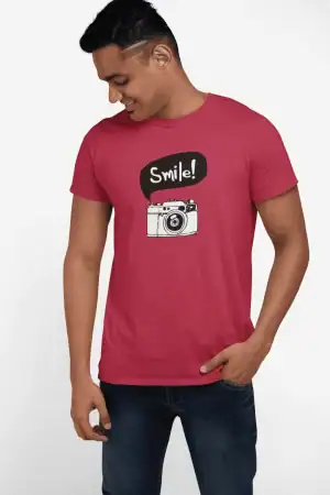 Smile – Men’s Printed T-Shirt