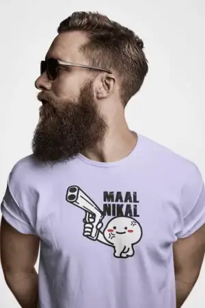 Maal Nikal Doodle – Men’s Printed T-Shirt