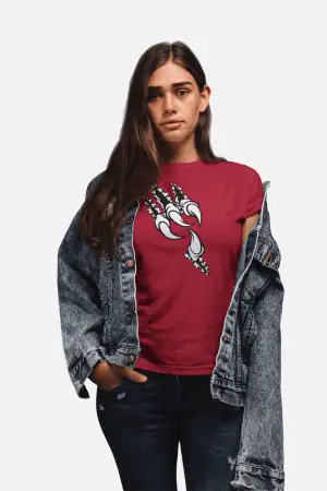 An Eagle Claw – Women’s Printed T-Shirt