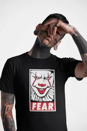 Fear Pennywise – Men’s Printed T-Shirt