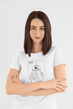 Star Wars BB8 – Women’s Printed T-Shirt