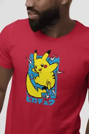 Pikachu Pixalry – Men’s Printed T-Shirt