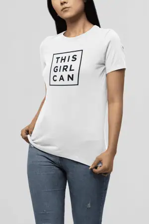 This Girl Can – Women’s Printed T-Shirt