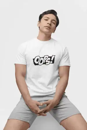 Oops ! – Men’s Printed T-Shirt