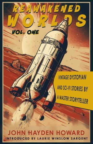 front cover featuring a rocket ship