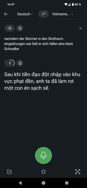 Papago ist die beste Wahl bei asiatischen Sprachen (Screenshot)