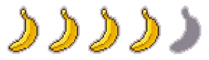 Bananas. Peli o Manta. 4 videojuegos