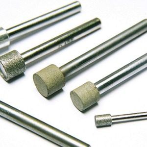 Puntas montadas de CBN en liga de resina