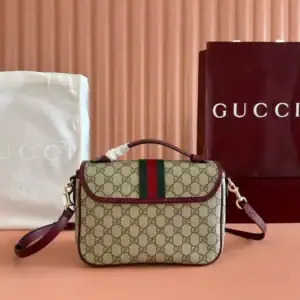 GUCCI OPHIDIA SMALL TOP HANDLE BAG - BG216
