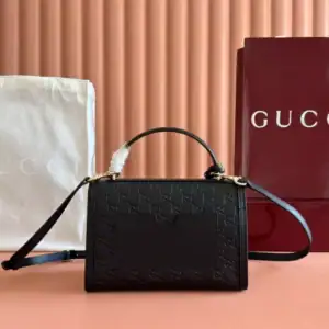 GUCCI PADLOCK MEDIUM TOP HANDLE BAG - BG221