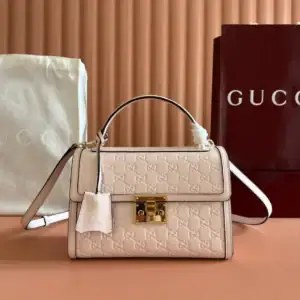 GUCCI PADLOCK MEDIUM TOP HANDLE BAG - BG222