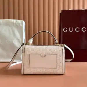 GUCCI PADLOCK MEDIUM TOP HANDLE BAG - BG222