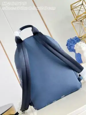 LOUIS VUITTON DISCOVERY PM MONOGRAM SHADOW BACKPACK - LW488