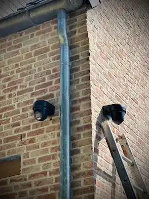 referentie van camerabewaking aan woning
