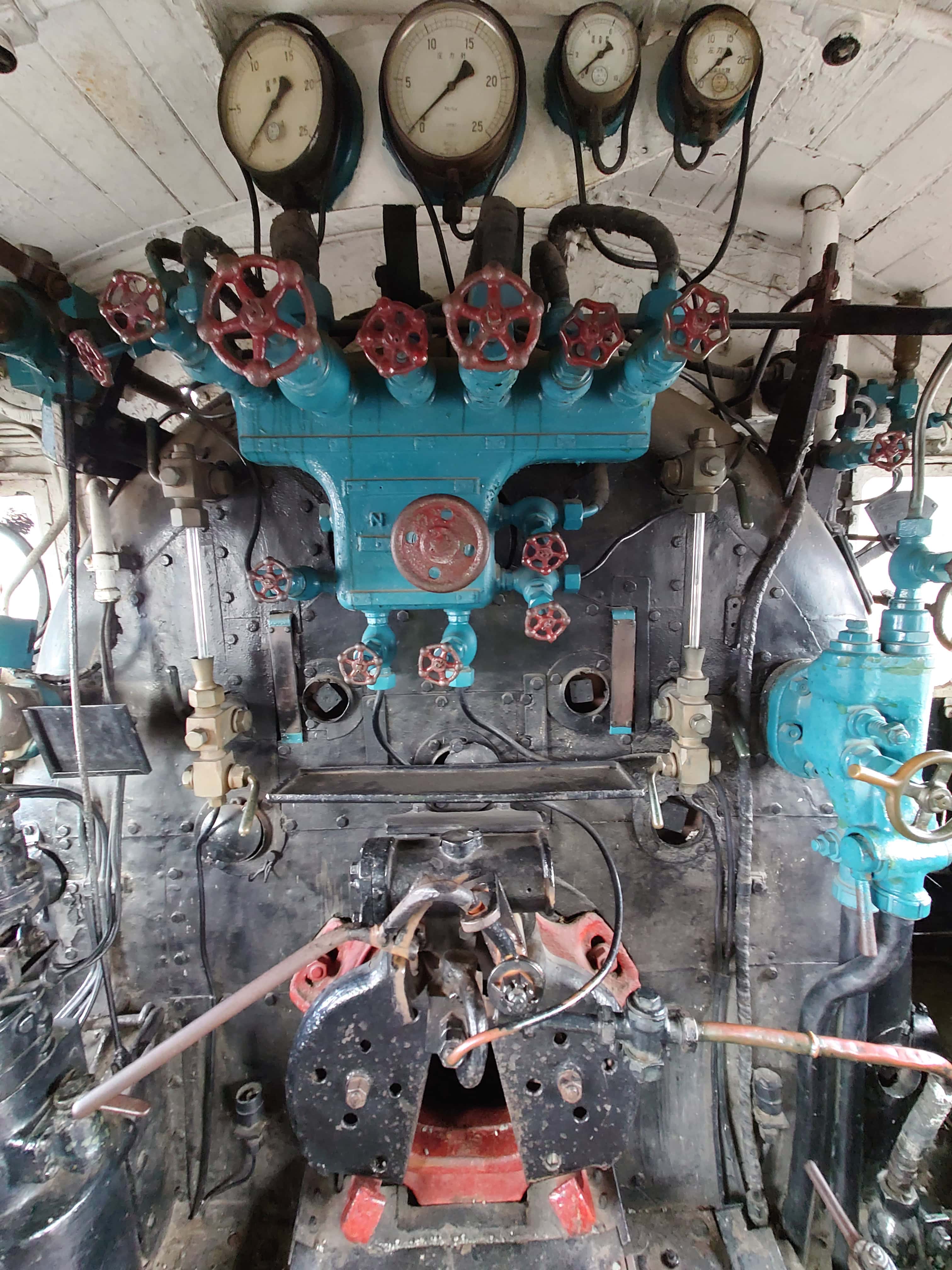 D51のバルブと計器２