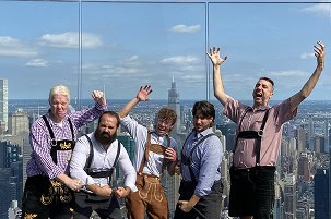 Image of Polkadelphia Smiling and Posing